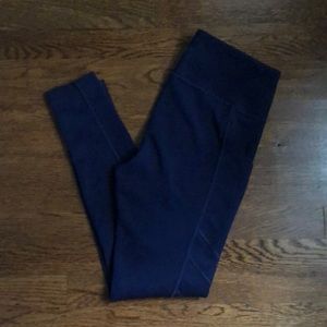 Dark Blue/Navy New Balance Workout Leggings
